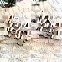  Personalized Stocking Tags, Christmas Tags, Wooden Name Tag,Christmas Stocking Tags, Custom Stocking Name Tag, Christmas Labels,Present Tags