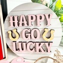  St Patricks Day Tiered Tray Decorations, St Patricks Day Signs, St Patricks Day Home Decor