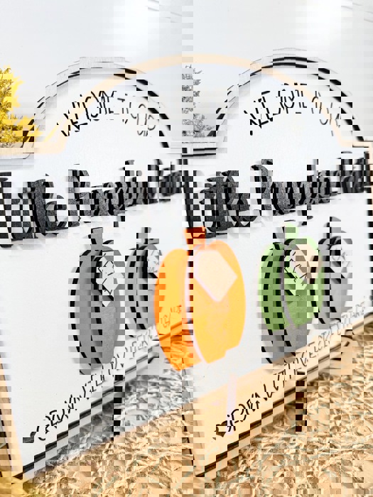 Personalized Pumpkin Patch Sign, Family Pumpkin Patch Sign, Welcome to Our Pumpkin Patch, Grandparents Fall Sign