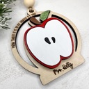  Personalized Teacher Ornament, Teacher Christmas Gift, Gift For Teacher