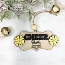  Custom Cheerleader Ornament, Cheer Team Gift, Cheerleader Christmas Ornament, Cheerleader Gift, Christmas Tree Decor
