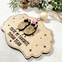  You're My Favorite Human Bean, Best Friend Ornaments Friendship Ornament, Friendship Christmas, Gift for Bestie, Gift for Best Friends