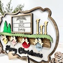  Personalized Christmas Family Sign, Christmas Family Sign, Mental Christmas Decor
