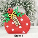  Personalized Christmas Family Decor, Ornament Custom Christmas Decor, Christmas Shelf Sitter, Personalized Family Christmas Decor