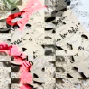  Family Christmas Bells Ornament,Custom Family Christmas Ornament,Family Names Christmas Bell Ornament,Family Christmas Gifts,Family Keepsake