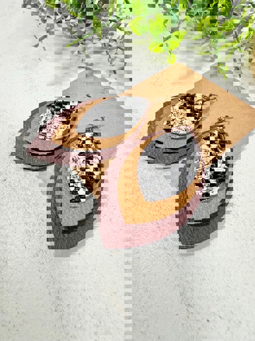 Faux Leather Earrings, Dangle Earring, Teardrop Earrings, Gift For Her