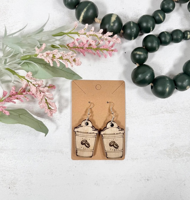 Coffee Cup Earrings, Coffee Lover Gift, Gift For Her, Teacher Gift Idea, Teacher Appreciation Gift, Unique Earrings
