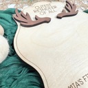 DIY Footprint Art, Baby's First Christmas