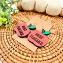  Best Teacher Apple Earrings, Teacher Gift, Teacher Appreciation Gift, Teacher Christmas Gift