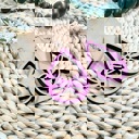  Wooden Christmas Bow Earrings