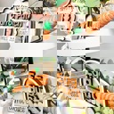  Carrot Theme Tier Tray, Spring Tier Tray Decor, Easter Home Decorations