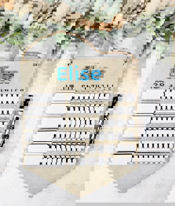 Personalized Kids Chore Chart, Custom Children’s Routine & Responsibility Chart