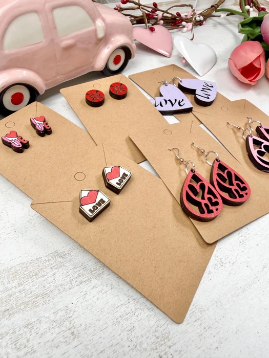 Valentines Earrings | Heart Earrings | Cute Valentine Jewelry | Gift for Her | Love Earrings | Teacher Gift