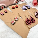  Valentines Earrings | Heart Earrings | Cute Valentine Jewelry | Gift for Her | Love Earrings | Teacher Gift