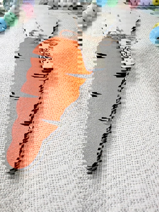 Easter Handprint Craft, Easter Keepsake, Handprint Gift, Personalized Easter, Easter Handprints, Easter DIY Kids Craft, Easter Carrot DIY