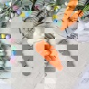  Easter Handprint Craft, Easter Keepsake, Handprint Gift, Personalized Easter, Easter Handprints, Easter DIY Kids Craft, Easter Carrot DIY