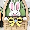  Easter Tier Tray Decor, Spring Tier Tray Decor, Easter Home Decorations, Bunny Season Farmhouse Decor