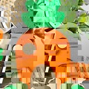  Carrot Theme Tier Tray, Spring Tier Tray Decor, Easter Home Decorations