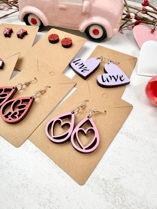 Valentines Earrings | Heart Earrings | Cute Valentine Jewelry | Gift for Her | Love Earrings | Teacher Gift