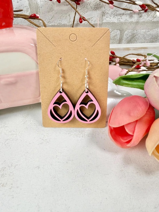 Valentines Earrings | Heart Earrings | Cute Valentine Jewelry | Gift for Her | Love Earrings | Teacher Gift