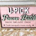  Spring Tier Tray Decor Set | Farmhouse Floral Market Tier Tray | Pink Green Spring Signs | U-Pick Flower Patch Decor
