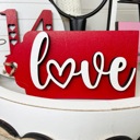  Valentines Tiered Tray Decor