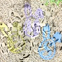  Personalized Easter Basket Tag, Easter Basket Tag, Easter Kids Decor