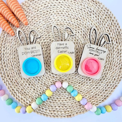 Easter Basket Stuffers, Play Doh Easter Kit, Kids Easter, Kids Easter Craft