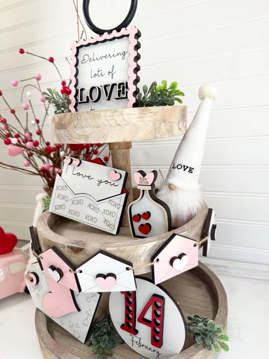 Valentines Tiered Tray Decor-1