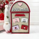  Personalized Valentines Family Signs, Valentines Day Decor, Love Mailbox, Valentines Gift for Grandma, Gift for mom, Valentines Shelf Sitter