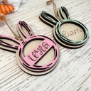  Personalized Easter Basket Tag, Easter Basket Tag