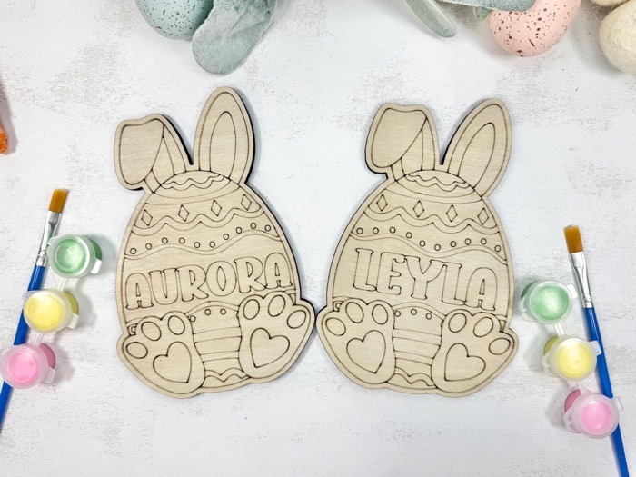 Custom Easter Egg Painting Kit, Personalized DIY Activity for Kids, Easter Basket Stuffer