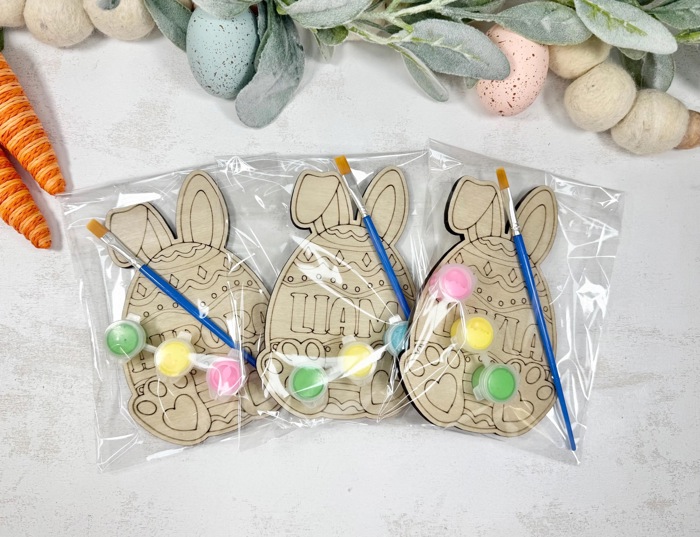 Custom Easter Egg Painting Kit, Personalized DIY Activity for Kids, Easter Basket Stuffer