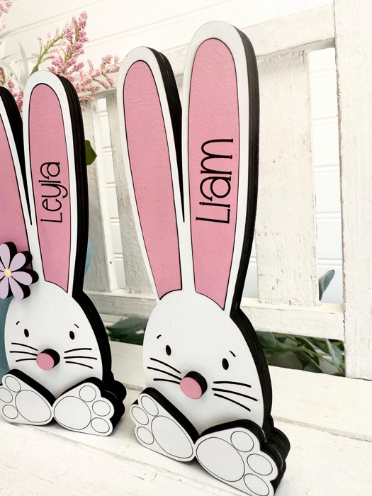 Personalized Easter Bunny