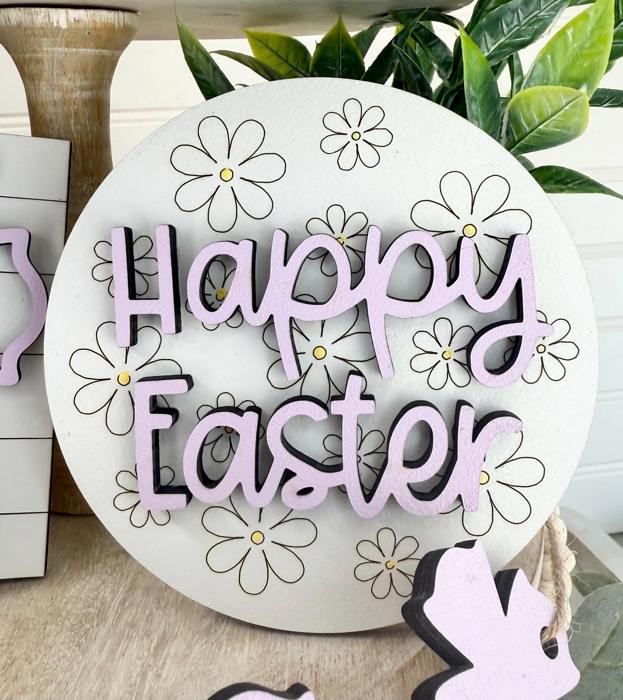 Easter Tier Tray Decorations, Religious Tier Tray Decor, Easter Home Decor, Spring Decor