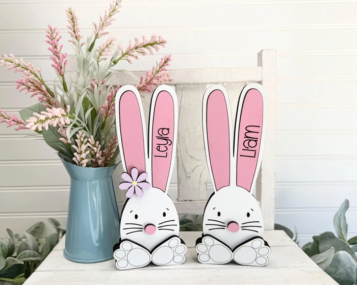 Personalized Easter Bunny