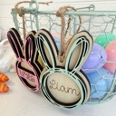  Personalized Easter Basket Tag, Easter Basket Tag