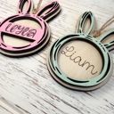 Personalized Easter Basket Tag, Easter Basket Tag