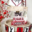  Valentines Tiered Tray Decor | Kisses Collection