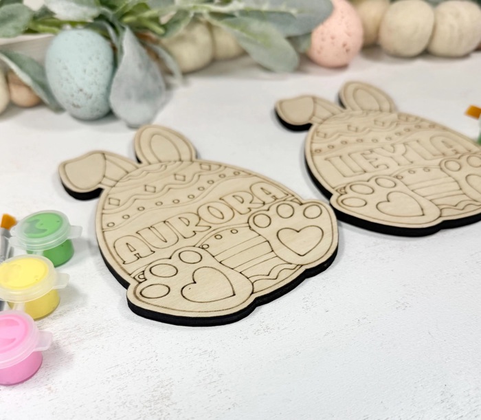 Custom Easter Egg Painting Kit, Personalized DIY Activity for Kids, Easter Basket Stuffer