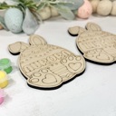  Custom Easter Egg Painting Kit, Personalized DIY Activity for Kids, Easter Basket Stuffer