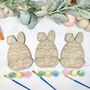  Custom Easter Egg Painting Kit, Personalized DIY Activity for Kids, Easter Basket Stuffer