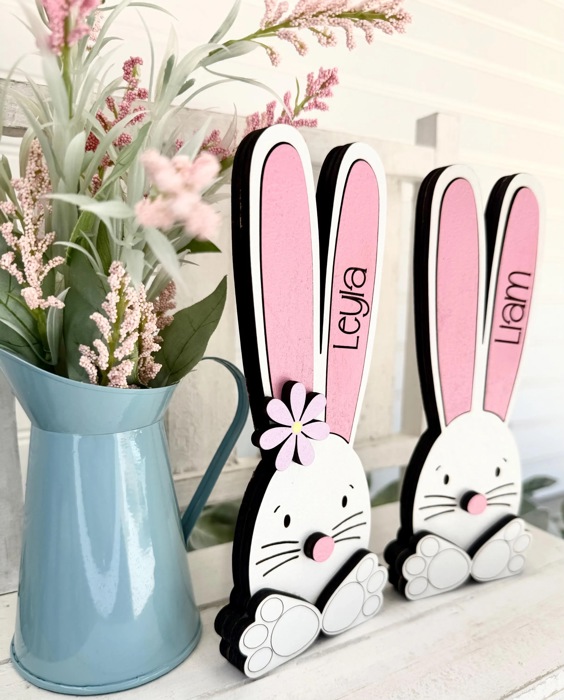 Personalized Easter Bunny