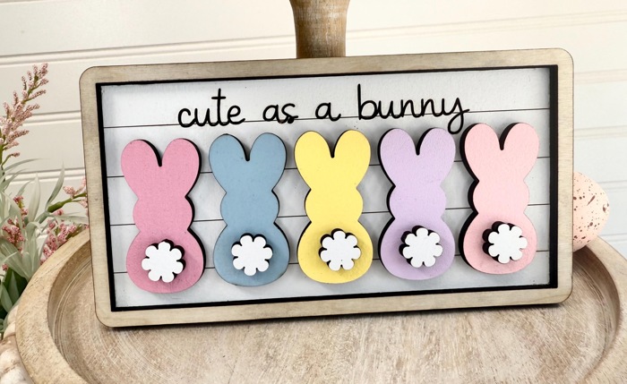 Easter Tier Tray Decor, Spring Tier Tray Decor, Easter Home Decorations