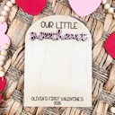  DIY Baby's First Valentines Footprint Keepsake Paint Kit