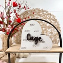  Personalized Valentines Hearts Shelf Sitters