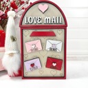  Personalized Valentines Family Signs, Valentines Day Decor, Love Mailbox, Valentines Gift for Grandma, Gift for mom, Valentines Shelf Sitter