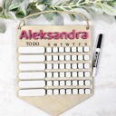  Personalized Kids Chore Chart, Custom Children’s Routine & Responsibility Chart