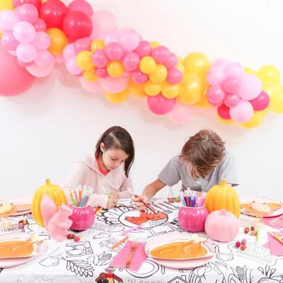 Thanksgiving Coloring Tablecloth