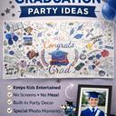  Graduation Coloring Tablecloth